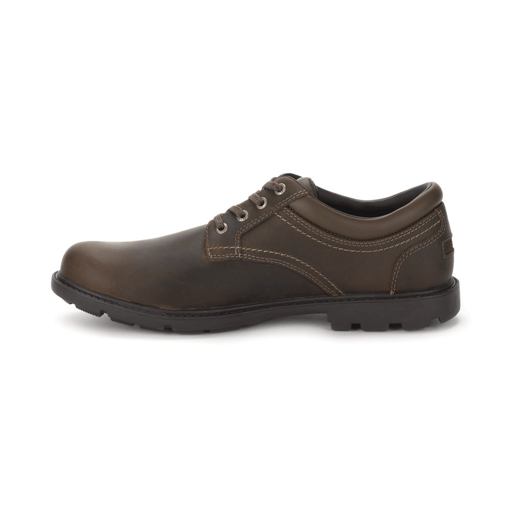 Oxfords Rockport Homem Marrom - Storm Surge Plain Toe - 68734KVXH